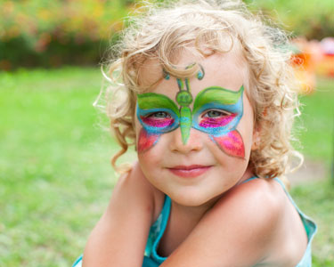 Kids Lake County and Sumter County: Face Painters and Tattoos  - Fun 4 Lake Kids