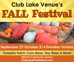 Club Lake Venue Fall Festival
