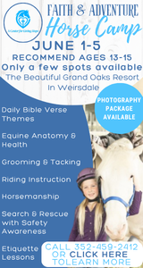 Center for Living Hope Faith and Adventure Horse Camp 206