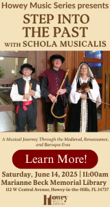 Howey Music Series Step Into the Past