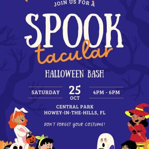10/25 Halloween Bash in Howey in the Hills