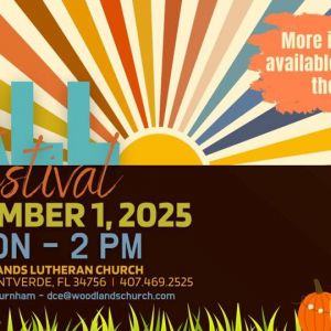 11/01 Woodlands Lutheran Church Fall Festival