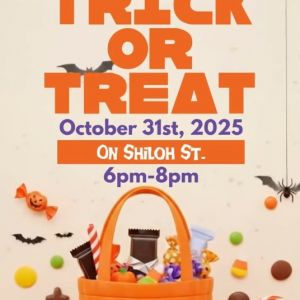10/31 Trick or Treat on Shiloh Street Fruitland Park