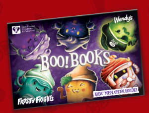 Wendy's Frosty Boo! Books