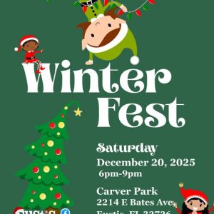 12/20 Winterfest at Eustis Recreation Department
