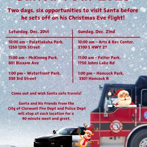 12/20-12/21 Santa Tour Clermont
