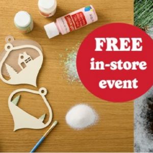 12/06-12/20 Holiday Ornament Painting at Michaels