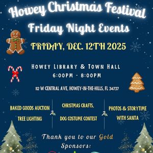 12/12 Howey-in-the-Hills Christmas Festival - Friday Night Events