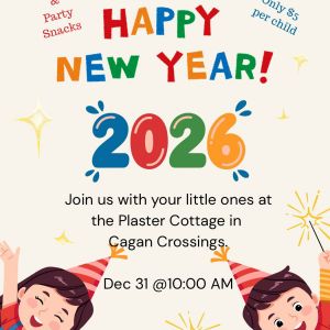 New Year's Eve Party at Plaster Cottage at Cagan Crossings
