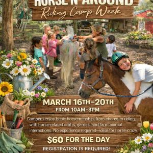 Lil Bit of Life Horsin' Around Spring Break Camp