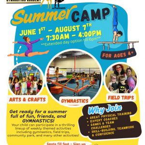 Clermont Gymnastics Academy Camp