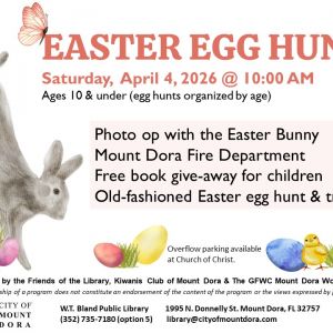 04/04 Easter Egg Hunt at the W.T. Bland Public Library