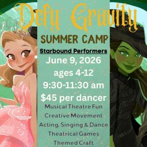 Starbound Performers Defy Gravity Summer Camp