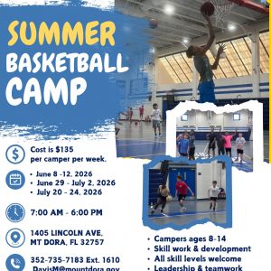 City of Mount Dora Basketball Camp