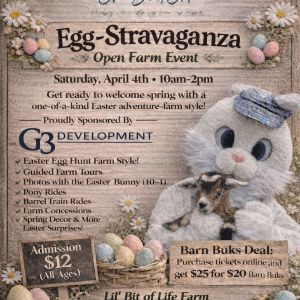 04/04 Egg-stravaganza at Lil Bit of Life
