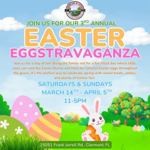 03/14-04/05 Egg Hunts and Easter Bunny at Showcase of Citrus