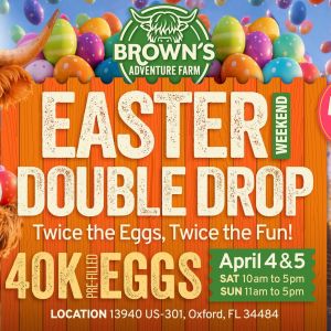 04/04-04/05 Easter Egg Drop at Brown's Adventure Farm