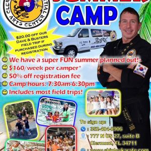 Clermont Family Martial Arts Center Summer Camp
