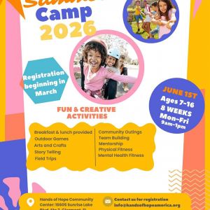 Hands of Hope America Summer Camp