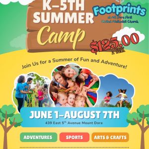 Footprints Summer Camp at First UMC Mount Dora