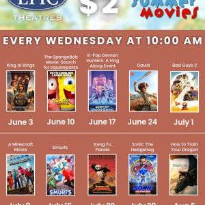 Kids Movies at Epic Theatres Mount Dora