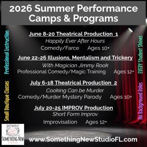 Something New Studio Theatre Summer Camps