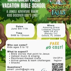 Amazing Grace Lutheran Church VBS