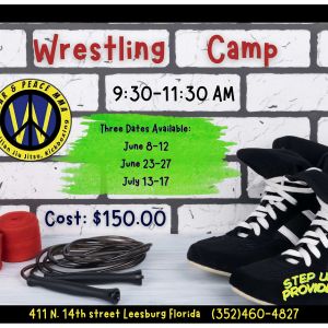 Summer Wrestling Camp at War & Peace MMA