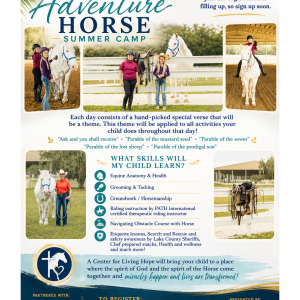 Faith and Adventure Horse Camp at Grand Oaks Resort