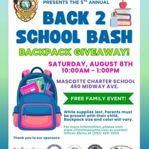 08/08 City of Mascotte Back to School Bash