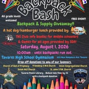 08/01 Backpack Bash in Tavares