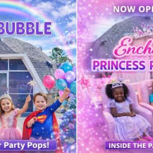 The Party Bubble & Enchanted Princess Parlor Spa