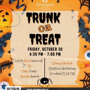 10/30 City of Groveland Trunk or Treat