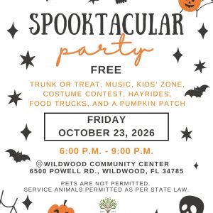 10/23 Spooktacular in Wildwood