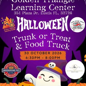 10/30 Trunk or Treat at Golden Triangle Learning Center Eustis