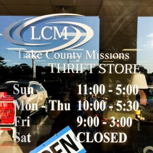 Lake County Missions Thrift Store