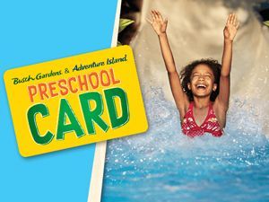 Free Preschool Card Busch Gardens