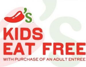 Chilis Kids Eat Free