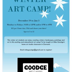 Winter Art Camp with Goodge Art