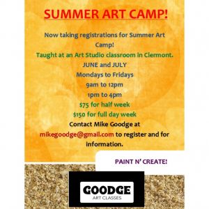 Goodge Art Classes Summer Camp