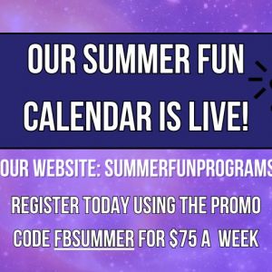 Summer Fun Program at Leesburg Christian Preparatory School
