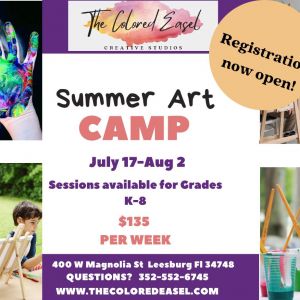 The Colored Easel Summer Camp