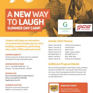 City of Groveland A New Way to Laugh Summer Camp