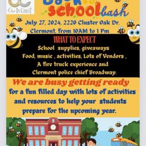 07/27 Back to School Bash with One in Christ Ministries