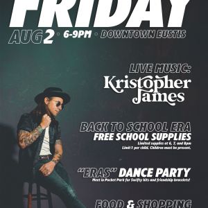 08/02 Free School Supplies at Eustis First Friday