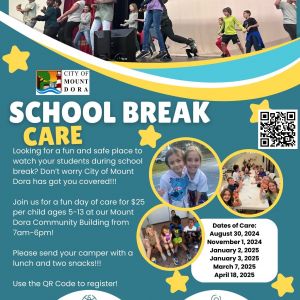 City of Mount Dora School Break Care