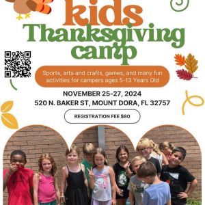 Mount Dora Recreation Thanksgiving Camp