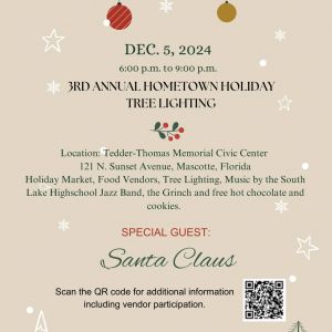 12/05 City of Mascotte Tree Lighting and Holiday Market