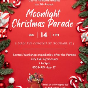 12/14 Minneola Moonlight Christmas Parade & Santa's Workshop