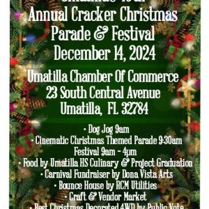 12/14 Cracker Christmas Parade and Festival in Umatilla